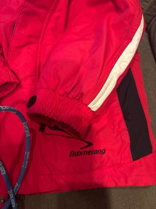 Anorak Boomerang Rojo Talla 12
