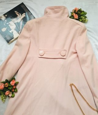 Abrigo marinero Zara rosa Xs/S