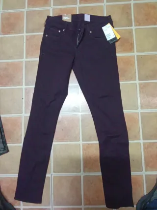 Pantalón H&M Morado Talla M