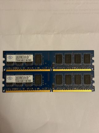 Memoria RAM Nanya 2GB DDR2 240 pines 2Rx8 PC2