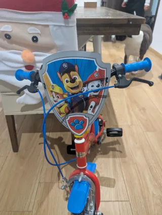 Bicicleta Paw Patrol niño