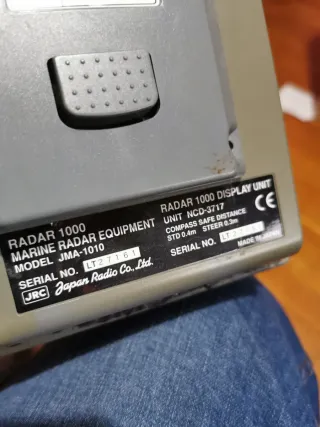 Radar Marino JRC LCD 1000 JMA-1010 a reparar