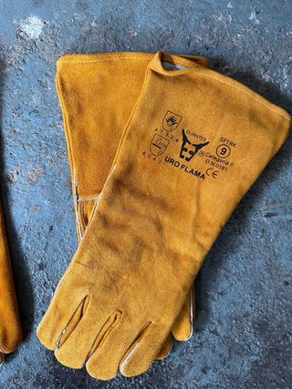 Guantes Soldador URO FLAMA Largos