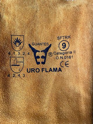 Guantes Soldador URO FLAMA Largos