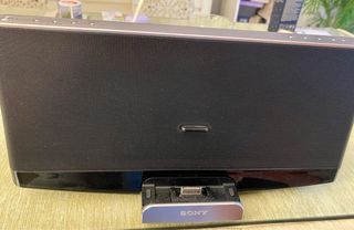 Altavoz Sony Bluetooth iPod Radio Negro/Plata