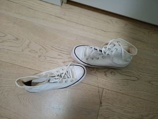 Converse All Star Blancas Mujer Talla 38