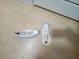 Converse All Star Blancas Mujer Talla 38