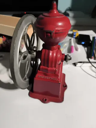 Molinillo Café Vintage Rojo