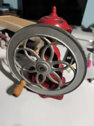 Molinillo Café Vintage Rojo