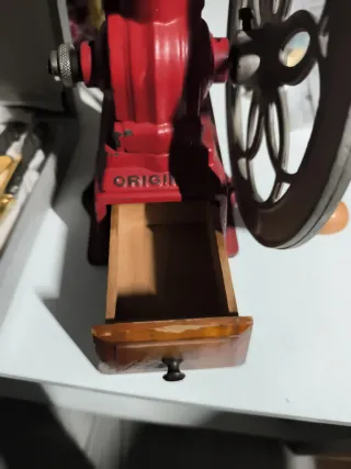 Molinillo Café Vintage Rojo
