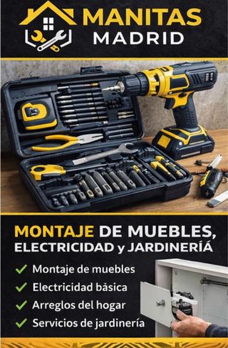 MONTAJE DE MUEBLES, ELECTRICIDAD BÁSICA Y JARDINER