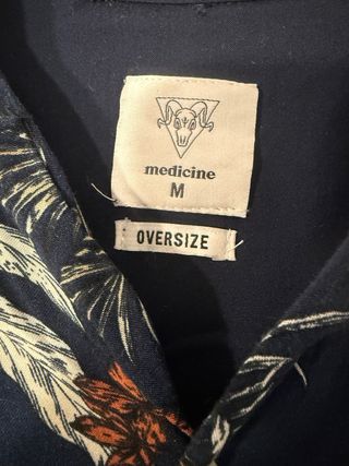 Camisa manga corta estampado leopardo