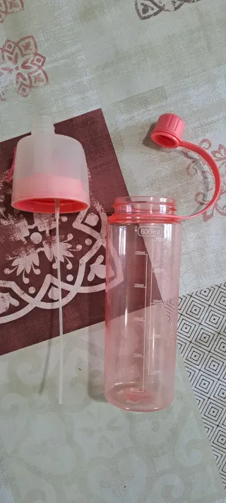 Borraccia sport 600ml rosa