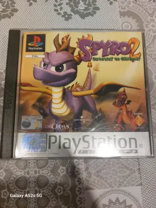 Spyro 2: Gateway to Glimmer PS1 PAL