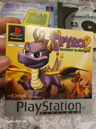 Spyro 2: Gateway to Glimmer PS1 PAL