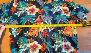 Camisa corta estampada flores de Pull&Vbear