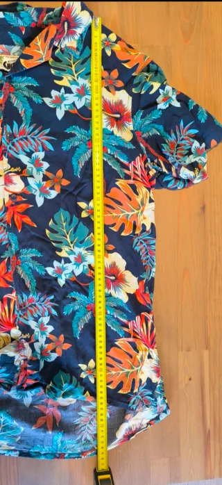 Camisa corta estampada flores de Pull&Vbear