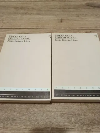 Psicología Educaciónal. Tomo 1 y 2. Jesús Beltrán.