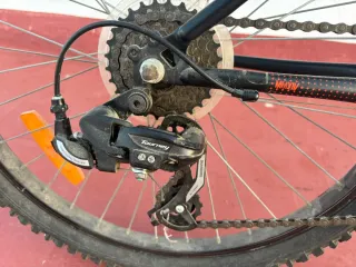 Bicicleta Montaña RockRider 500 Negra/Roja