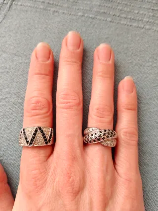 Anillo Plata y Perdería negra