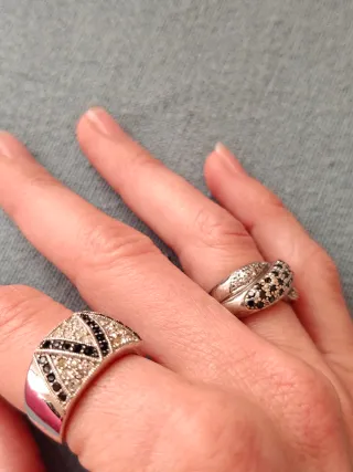 Anillo Plata y Perdería negra