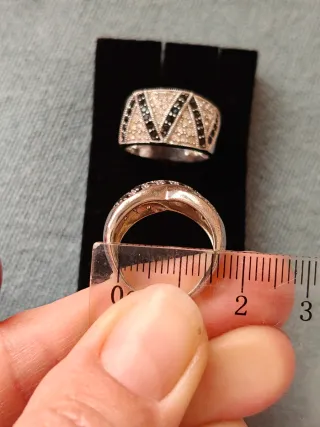 Anillo Plata y Perdería negra