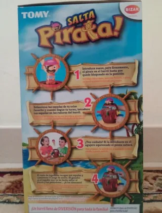 Juego Salta la Pirata! de Bizak El original NUEVO!