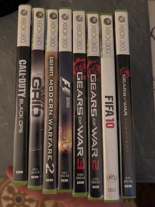 Xbox 360 Juegos: Call of Duty, Gear, Fifa....