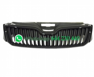 REJILLA DELANTERA (NEGRO) SKODA RAPID 2013.01- 10