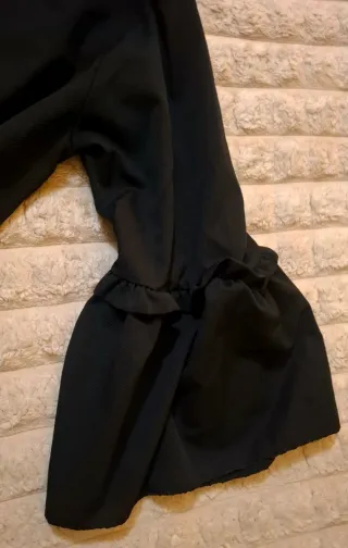 Mini Abito Nero Taglia Unica Nuovo