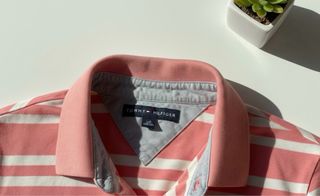 Polo Tommy Hilfiger Rayas Rosa/Blanco