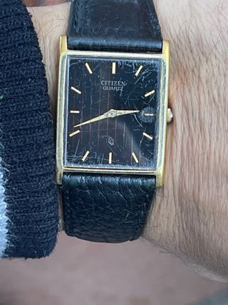 Reloj citizen automatiqo Negro y Dorado