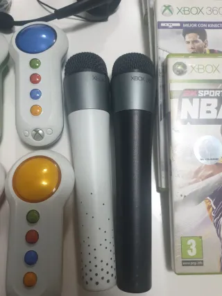 Lote Accesorios y Juegos Xbox 360