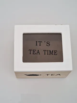 Scatola Porta Bustine Tè in Legno