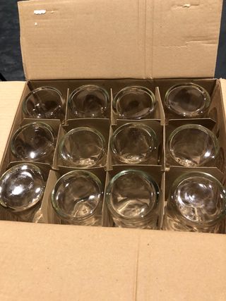 12 Vasos de Cristal Arehucas