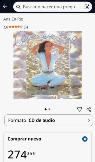 CD Ana Belén - Ana en Río. (L)