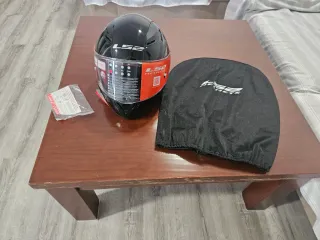 Casco de moto LS2 negro talla L NUEVO