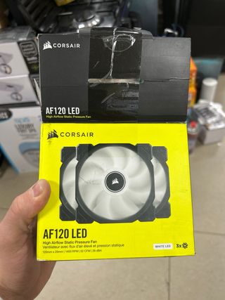 Corsair AF120 Air Series LED Blanco (3 uds)