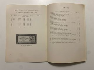 Catalogo carta moneta italiana