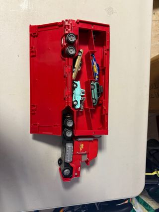 Camión de Juguete Rojo de cars Sin coches,