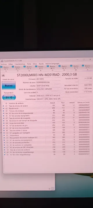 Disco Duro Externo Seagate Expansion 2TB USB 3.0.