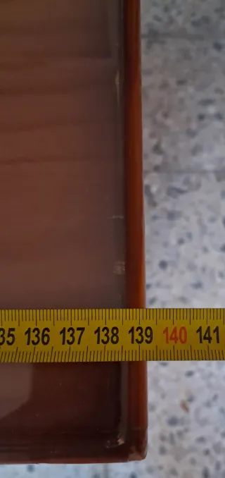 Mesa de comedor con 5 sillas y cristal. NEGOCIABLE