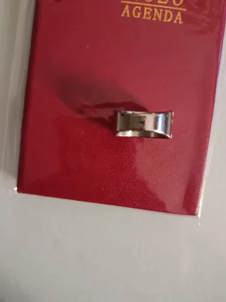 Anillo Carolina Herrera Plateado Brillantes