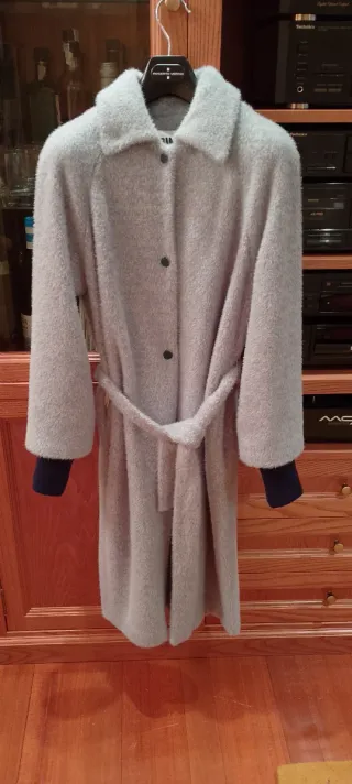 Abrigo Bimba y Lola azul claro