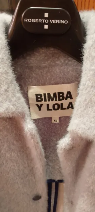 Abrigo Bimba y Lola azul claro