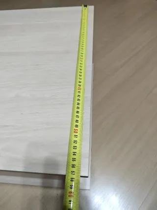 Cajonera doble beige madera