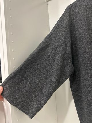 Jersey Zara Perlas Talla Única Gris