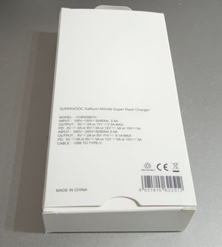 80W Cargador OPPO compartible SUPERVOOC + Cable 1m