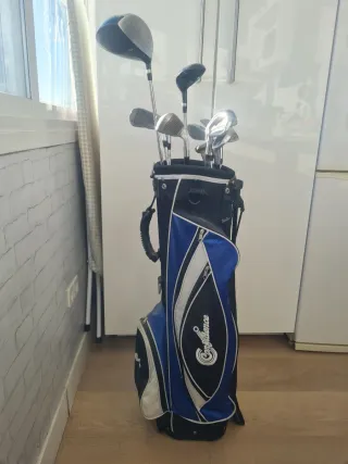 Palos de golf zurdos con bolsa