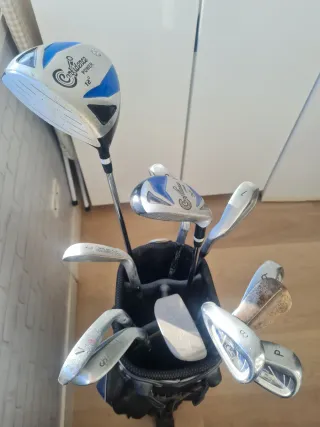 Palos de golf zurdos con bolsa